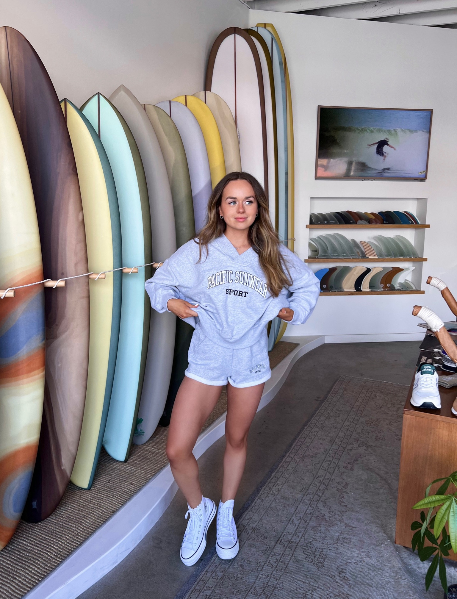 The comfiest PacSun set!
Top - Size XS/S
Bottoms - Size XS

#LTKunder100 #LTKstyletip #LTKfit