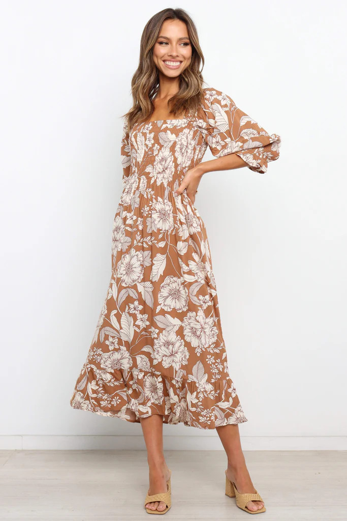 Byron Dress - Brown | Petal & Pup (US)