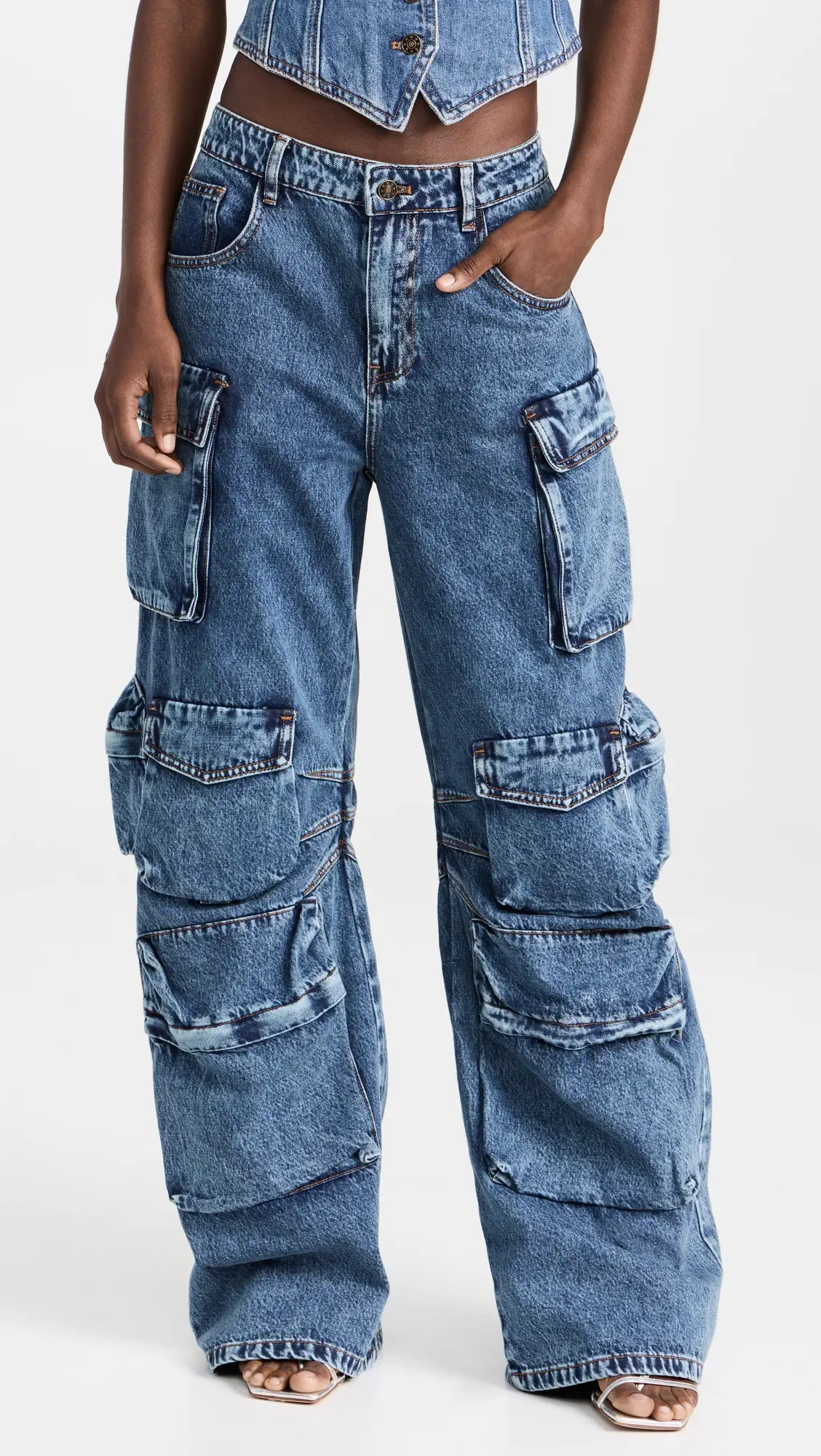 Lioness Smokeshow Cargo Jeans | Shopbop | Shopbop