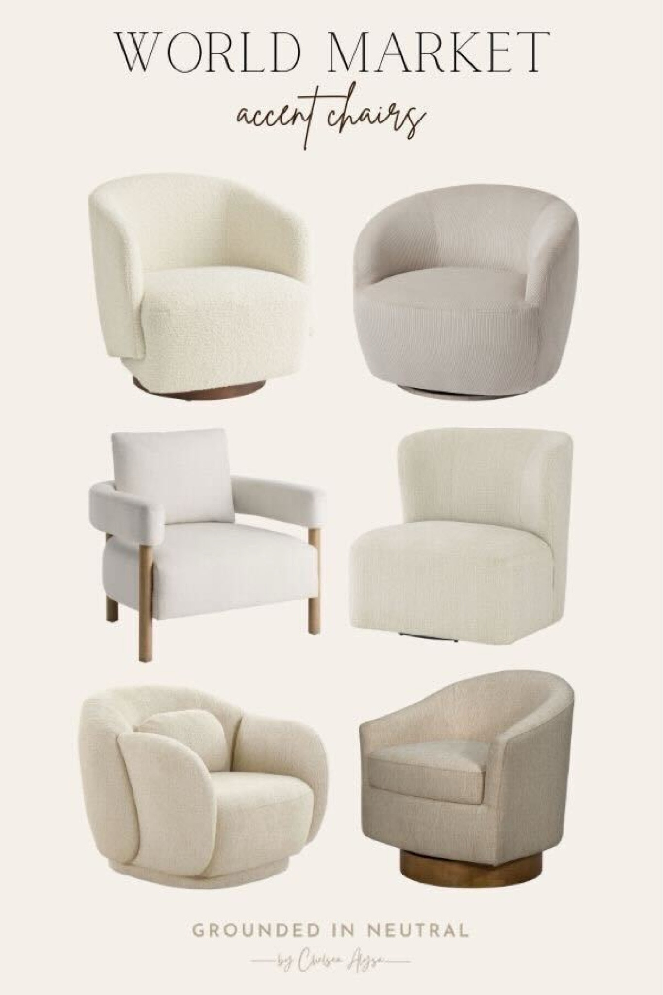World Market accent chairs. Great for a living room or bedroom. 

#LTKHome #LTKSeasonal #LTKStyleTip