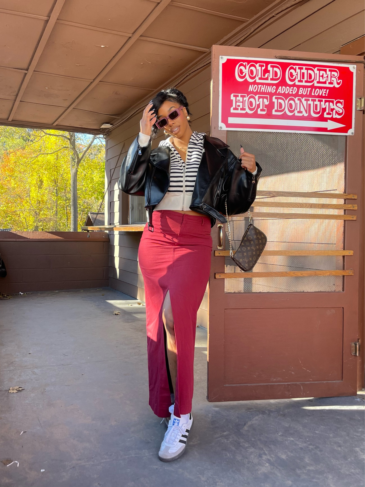 Fall outfit inspo 

.
.
.
.
.
.
fall fashion, apple picking outfit, cozy sweater, red skirt, sambas, autumn attire, cider mill style, seasonal fashion, outfit ideas, trendy fall looks

#LTKHoliday #LTKsalealert #LTKSeasonal