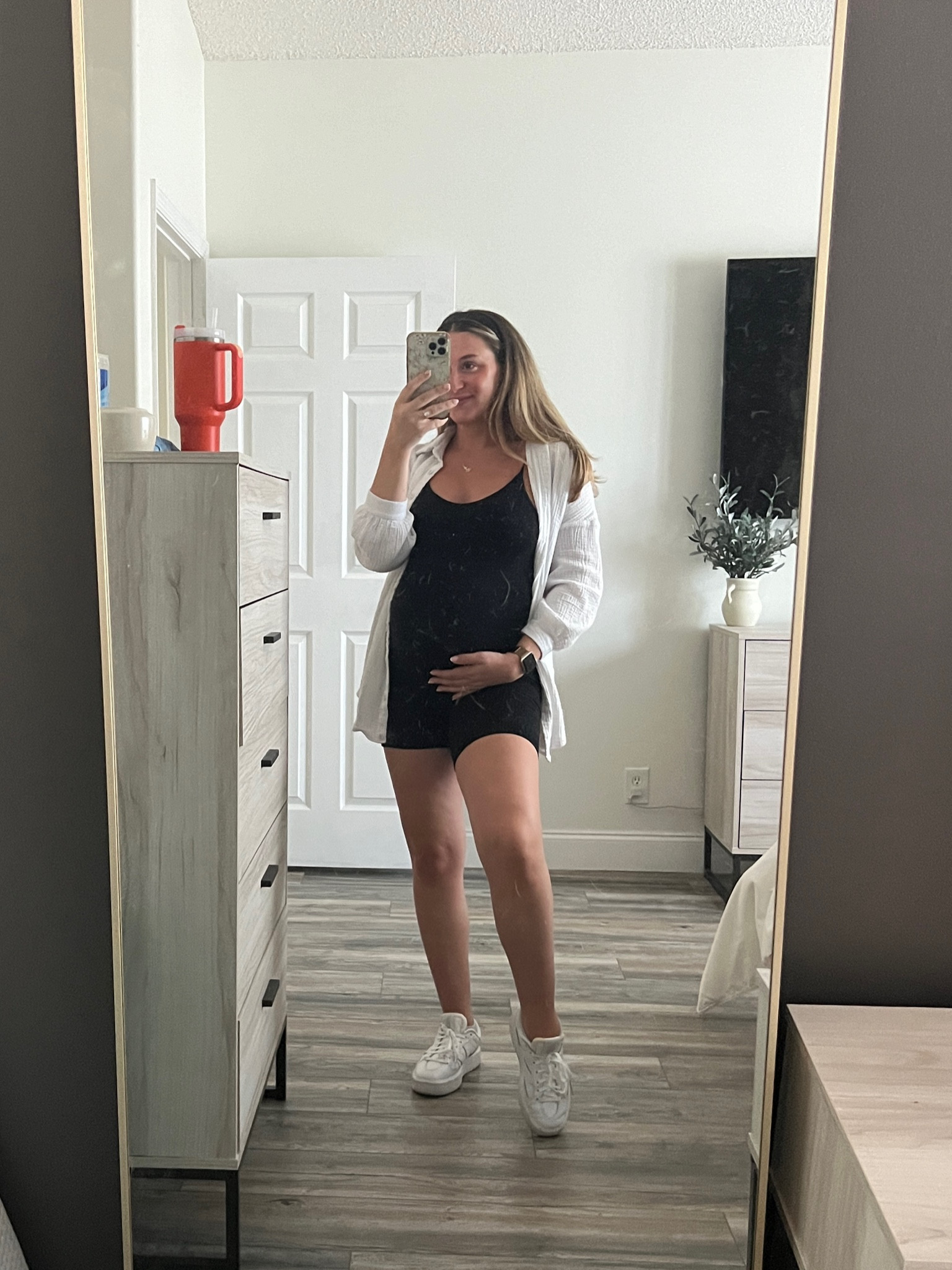 perfect jumpsuit for the growing bump 

#LTKBump #LTKFindsUnder50 #LTKBaby