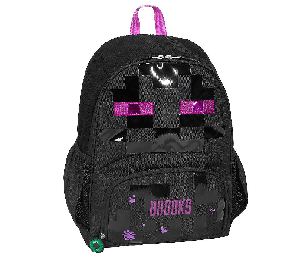 Mackenzie Minecraft Enderman Critter Glow-in-the-Dark Backpacks | Pottery Barn Kids