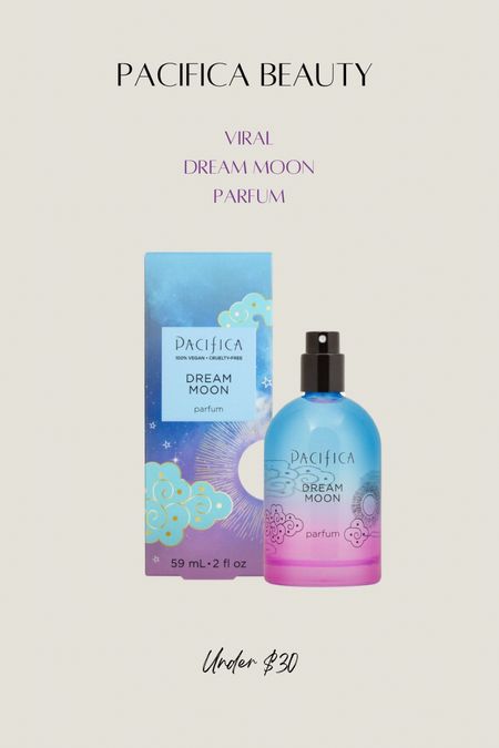 #ad @PacificaBeauty viral Dream Moon perfume is now back! This fragrance is under $30 and available at Target! 🩵💜

#pacificabeauty #Target #TargetPartner


#LTKbeauty