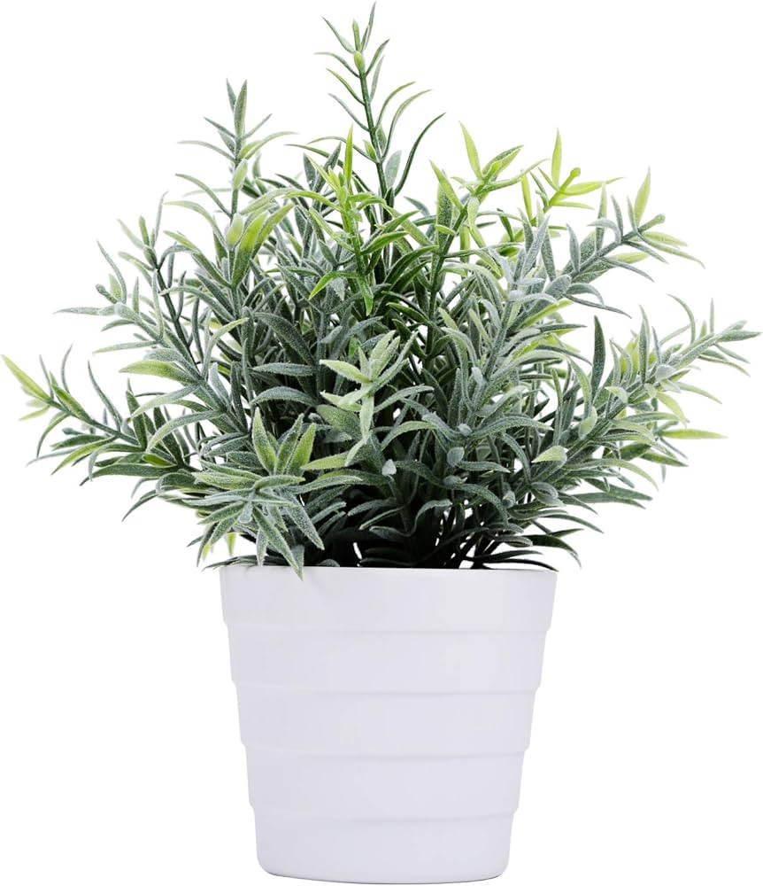 Meneco Small Fake Plant Potted - Faux Plant Indoor Plant Artificial Potted Plant Decor for Home a... | Amazon (US)