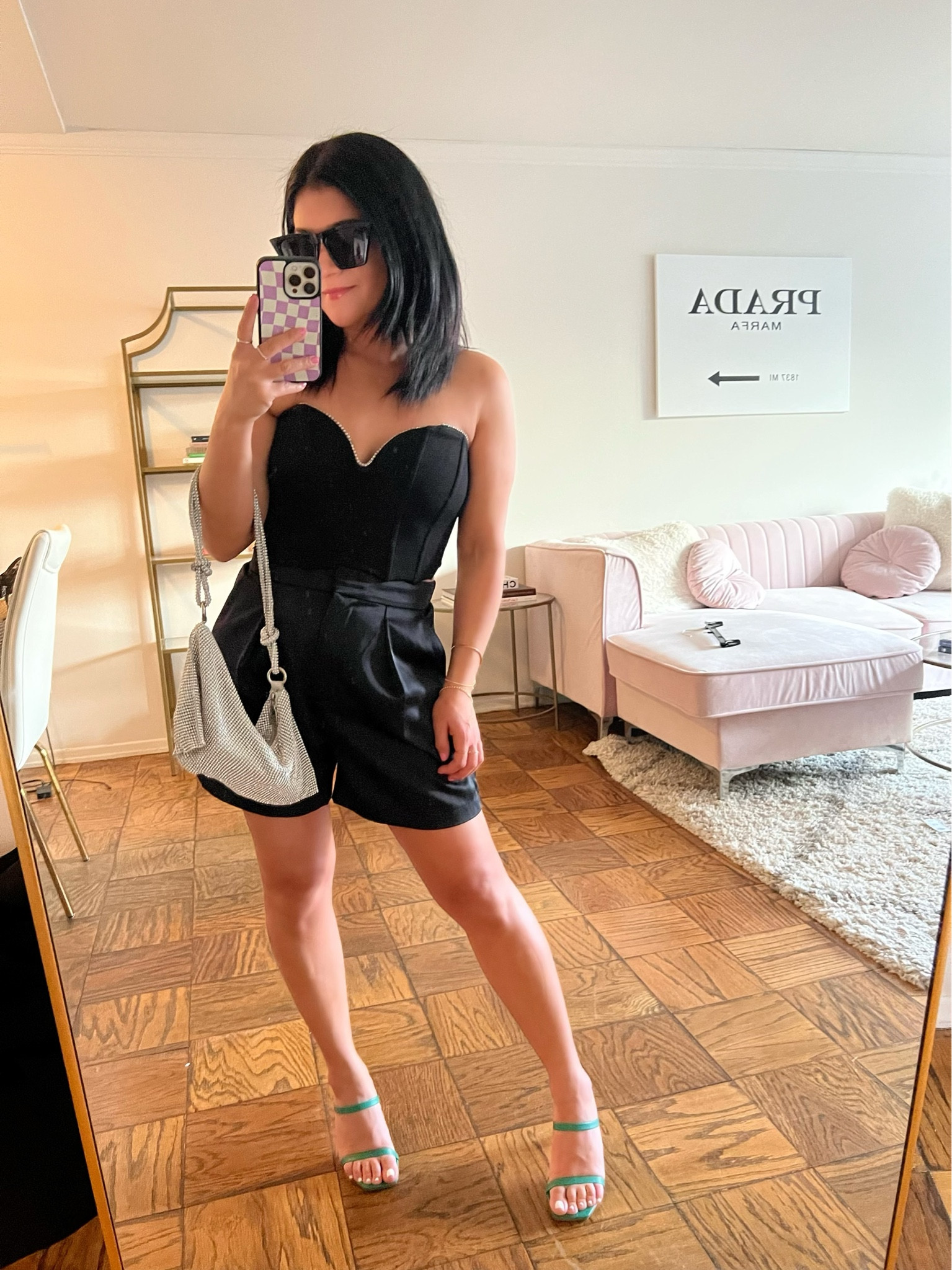 These silk shorts are perfect for summer night out outfits 

#LTKstyletip #LTKunder100 #LTKFind