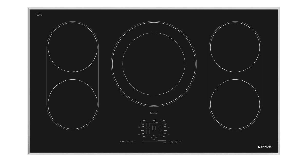 JennAir JIC4536XS 36 Inch Wide 5 Burner | Build.com | Build.com, Inc.