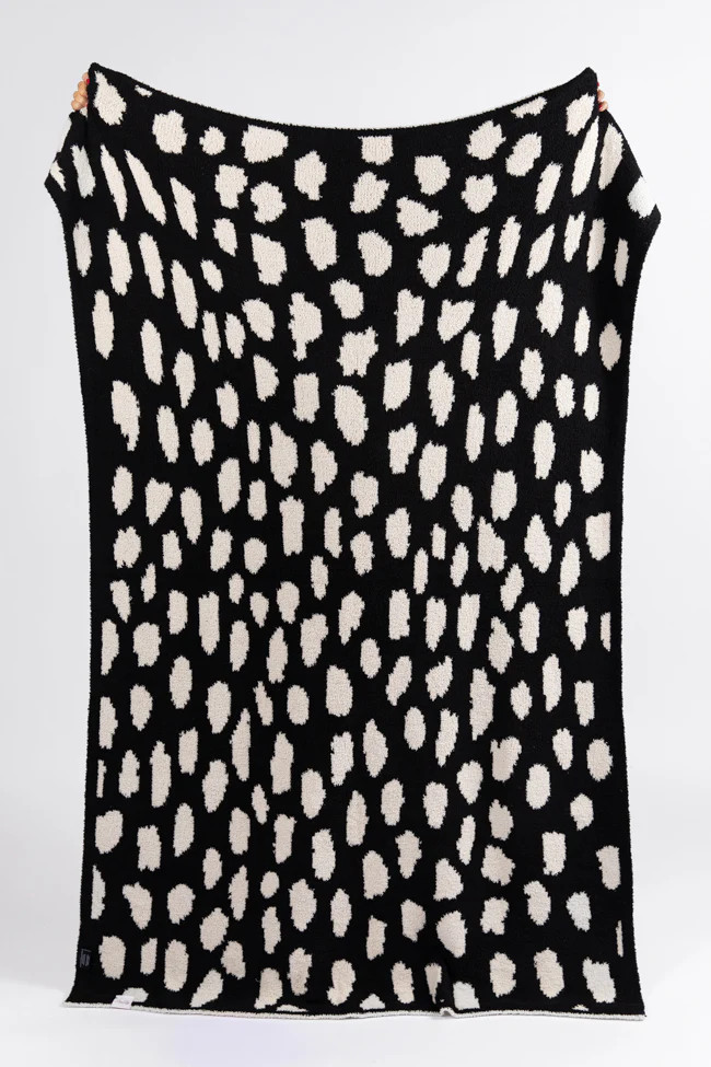 Make Me Believe Small Leopard Spotted Blanket FINAL SALE | Pink Lily