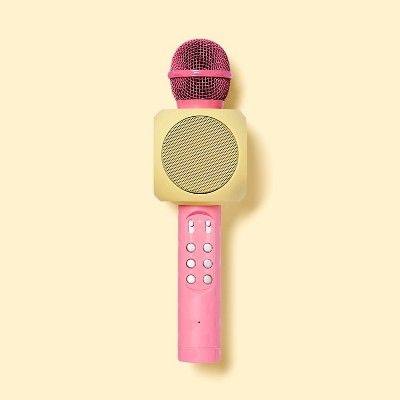Wireless LED Light-Up Microphone Pink/Yellow - Stoney Clover Lane x Target | Target