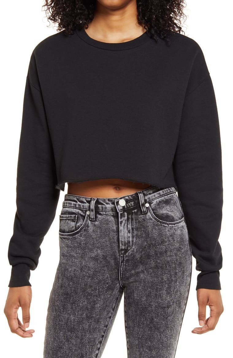 Crop Sweatshirt | Nordstrom