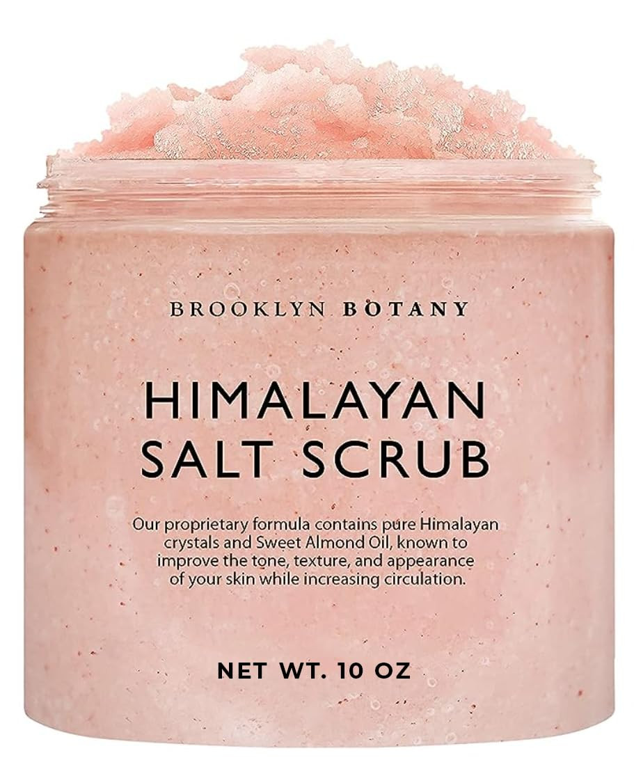 Brooklyn Botany Himalayan Salt Body Scrub - Moisturizing and Exfoliating Body, Face, Hand, Foot S... | Amazon (US)