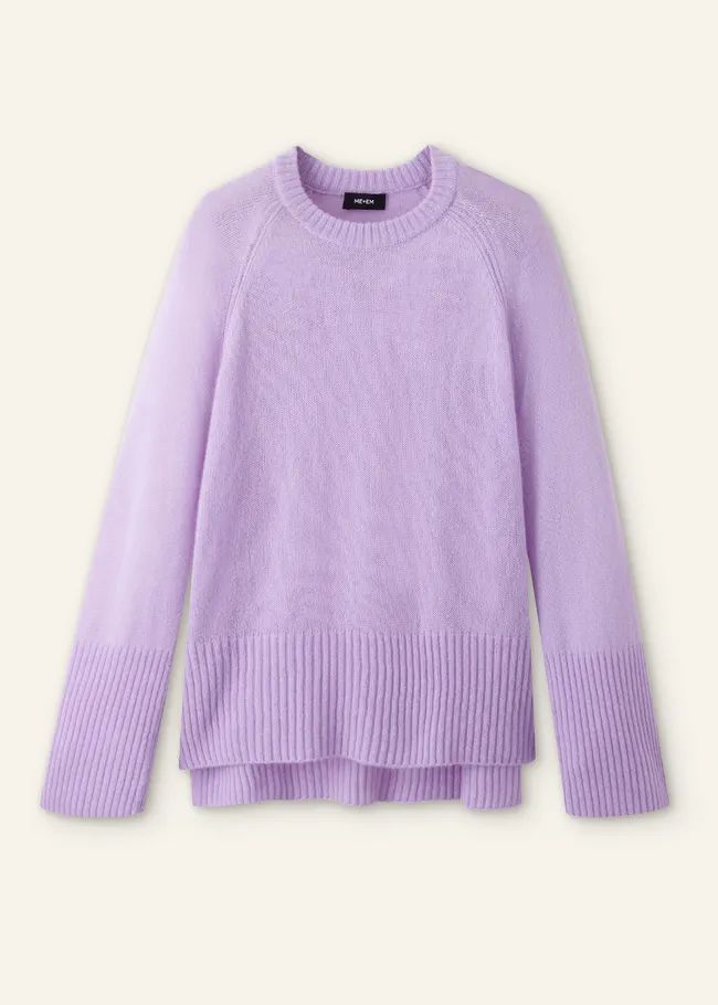 Cloud-Soft Merino Cashmere Silk Sweater | ME+EM US