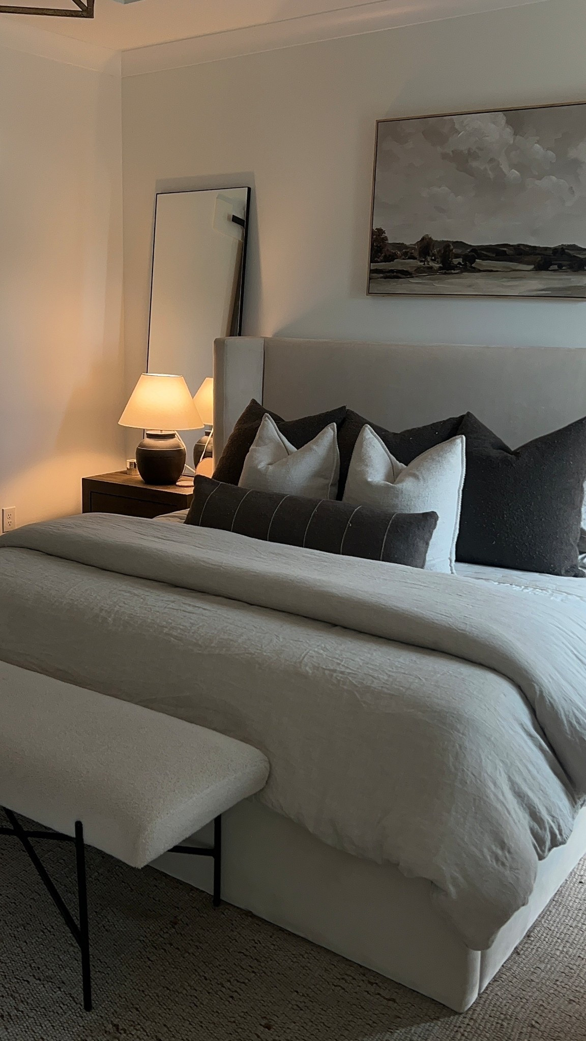 Cozy king master bedroom 🤍 

#LTKStyleTip #LTKFamily #LTKHome