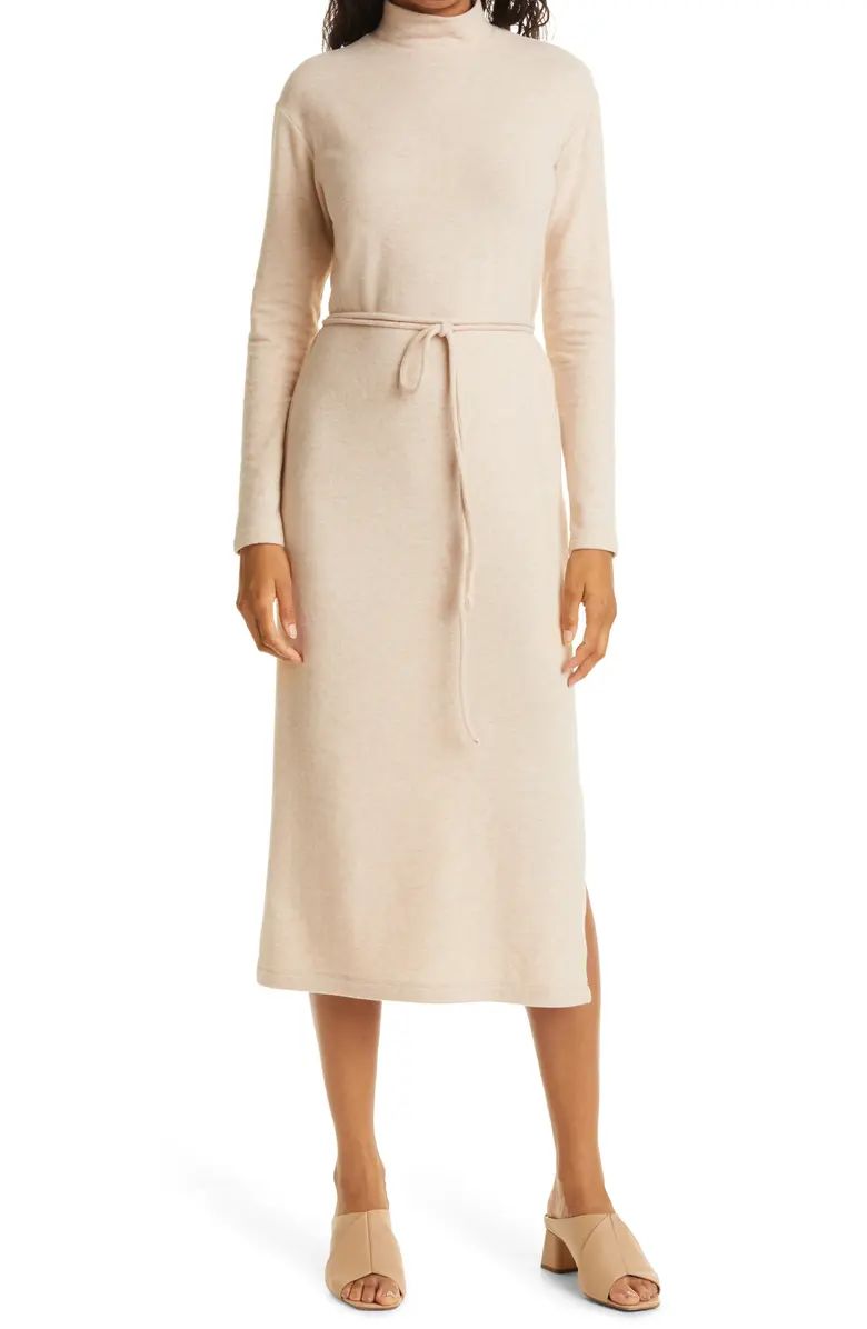 Long Sleeve Mock Neck Knit Dress | Nordstrom | Nordstrom