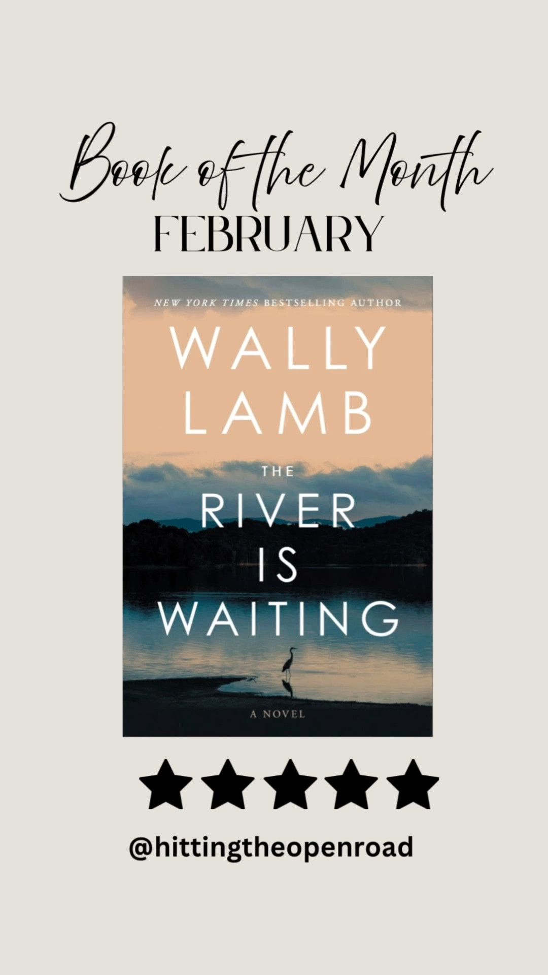 I wasn’t sure I was going to be able to finish this book and ended up giving it five stars. It begins with something horrific happening to a child and I didn’t think I could get past it. Somehow, the beautiful storytelling wins it all. It’s both heart wrenching and heart warming at the same time. Definitely not a feel good book, but an excellent read. 
#bookrecommendations #wallylamb #reading 