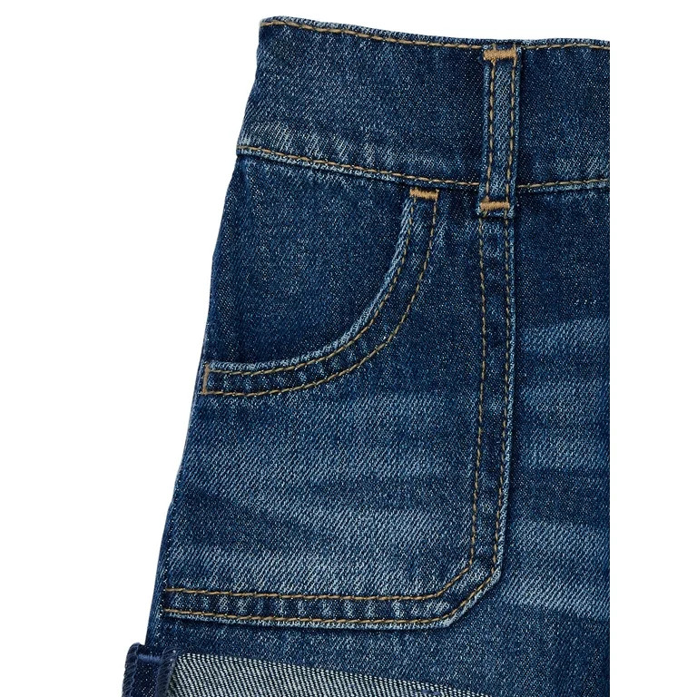 Wonder Nation Toddler Girls Denim Shorts, 12 Months-5T | Walmart (US)