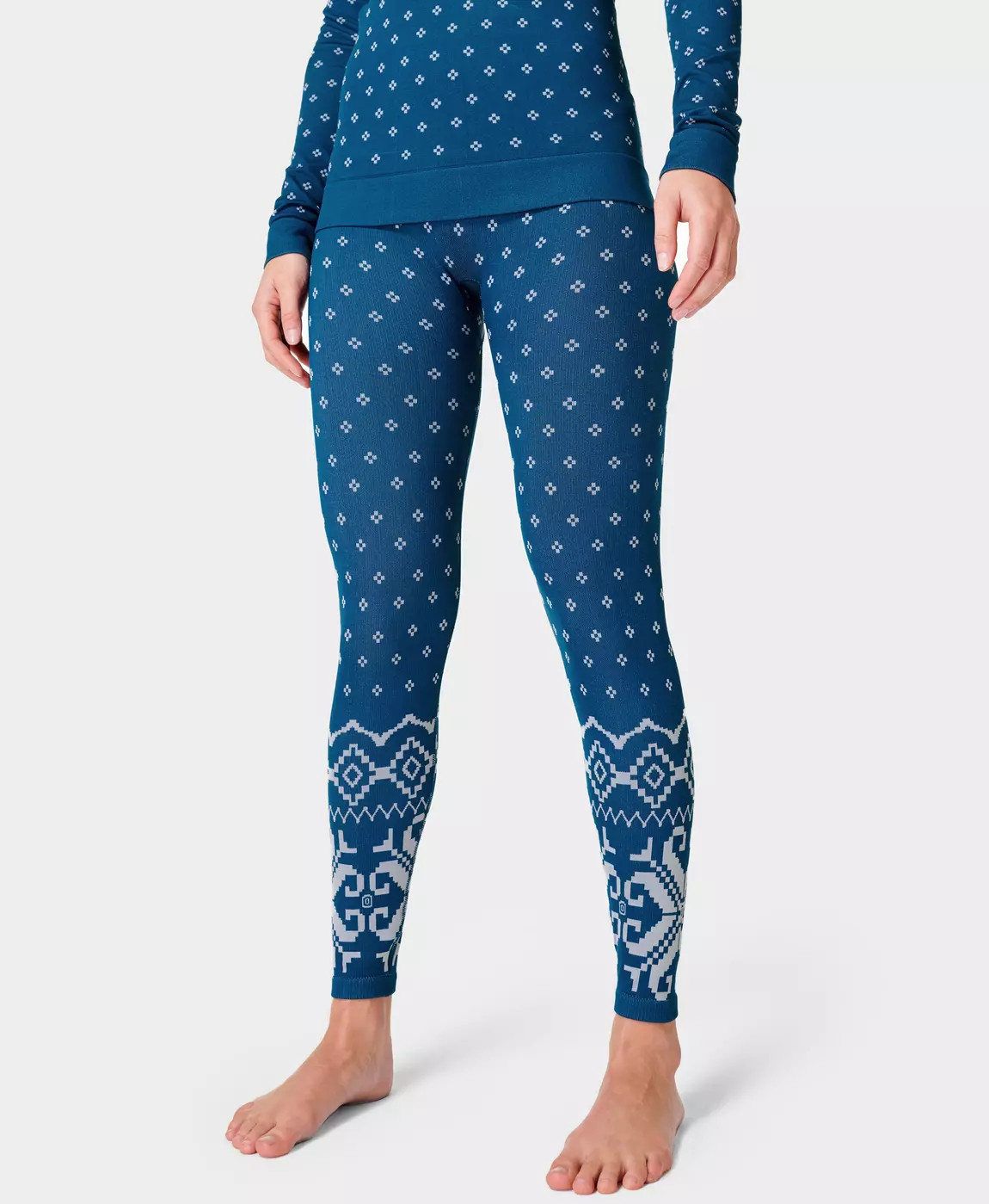 Fair Isle Base Layer Leggings | Sweaty Betty US