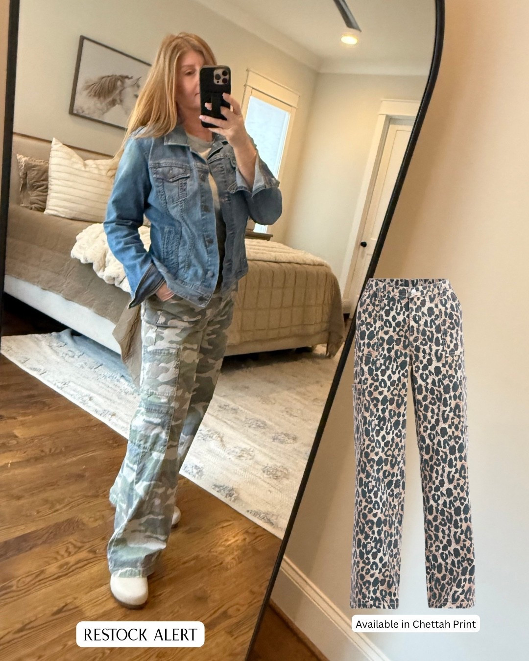 Walmart Camo Cargo Pants under $17 restocked!
#LTKOver50 #momover50

#LTKSaleAlert #LTKmomlife #LTKootd