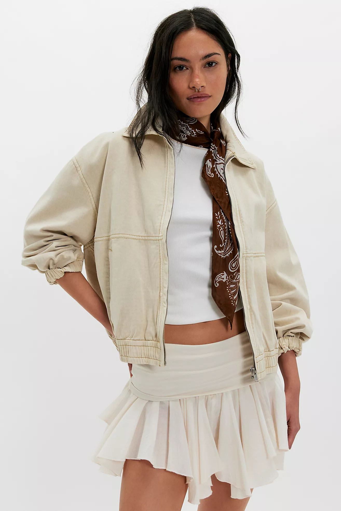We The Free Birdie Track Jacket | Free People (Global - UK&FR Excluded)