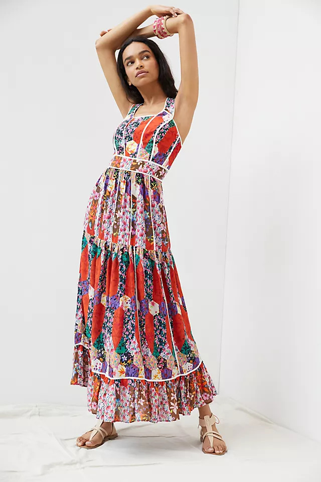 Square Neck Maxi Dress | Anthropologie (US)