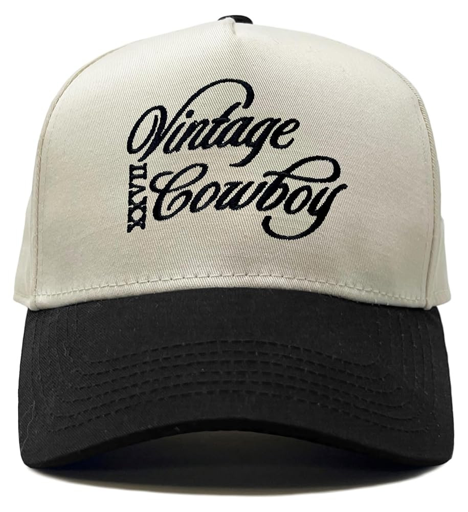 Funky Junque Vintage Canvas Snapback Hat - Adjustable 2 Tone Cap for Men Women - Put It On My, Co... | Amazon (US)