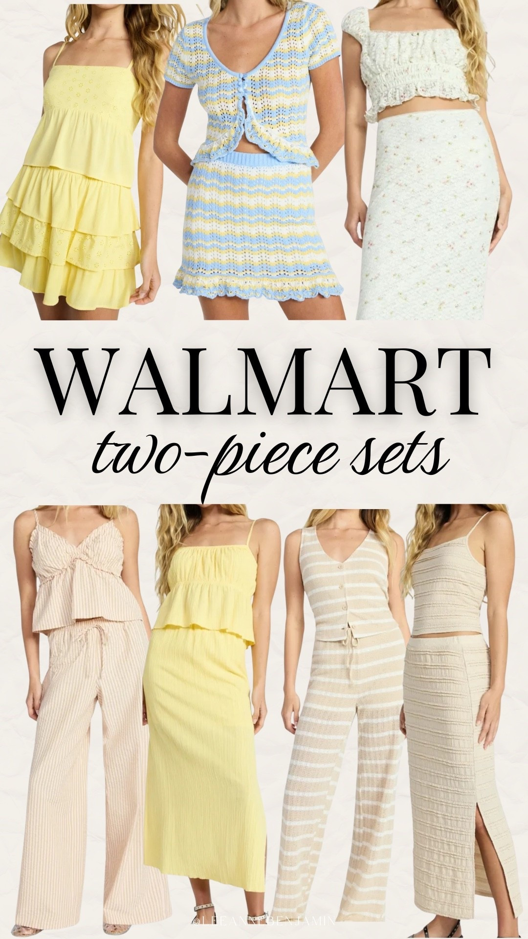 Walmart dreamy two-piece sets for summer!

#LTKSaleAlert #LTKFindsUnder50 #LTKSeasonal
