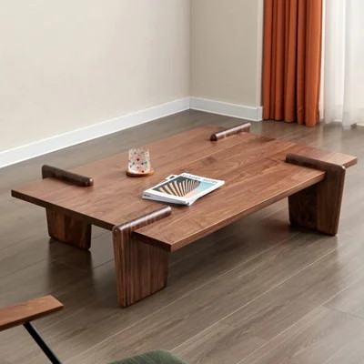 Medieval style solid wood coffee table | Wayfair North America