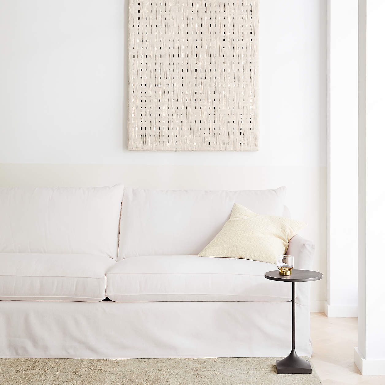 'Natural Daisy Chain' Wall Art 48"x2" by Leanne Ford' + Reviews | Crate & Barrel | Crate & Barrel
