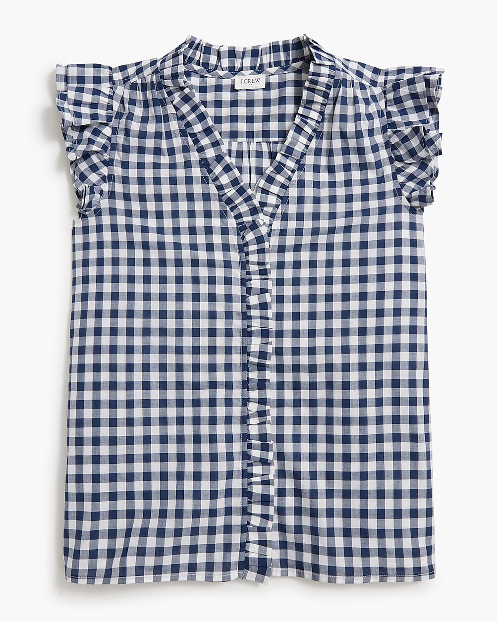 Sleeveless ruffle top | J.Crew Factory