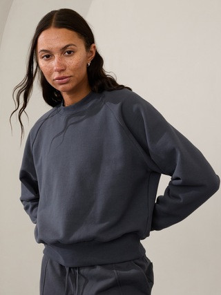 Easy Fleece Crew Sweatshirt | Athleta