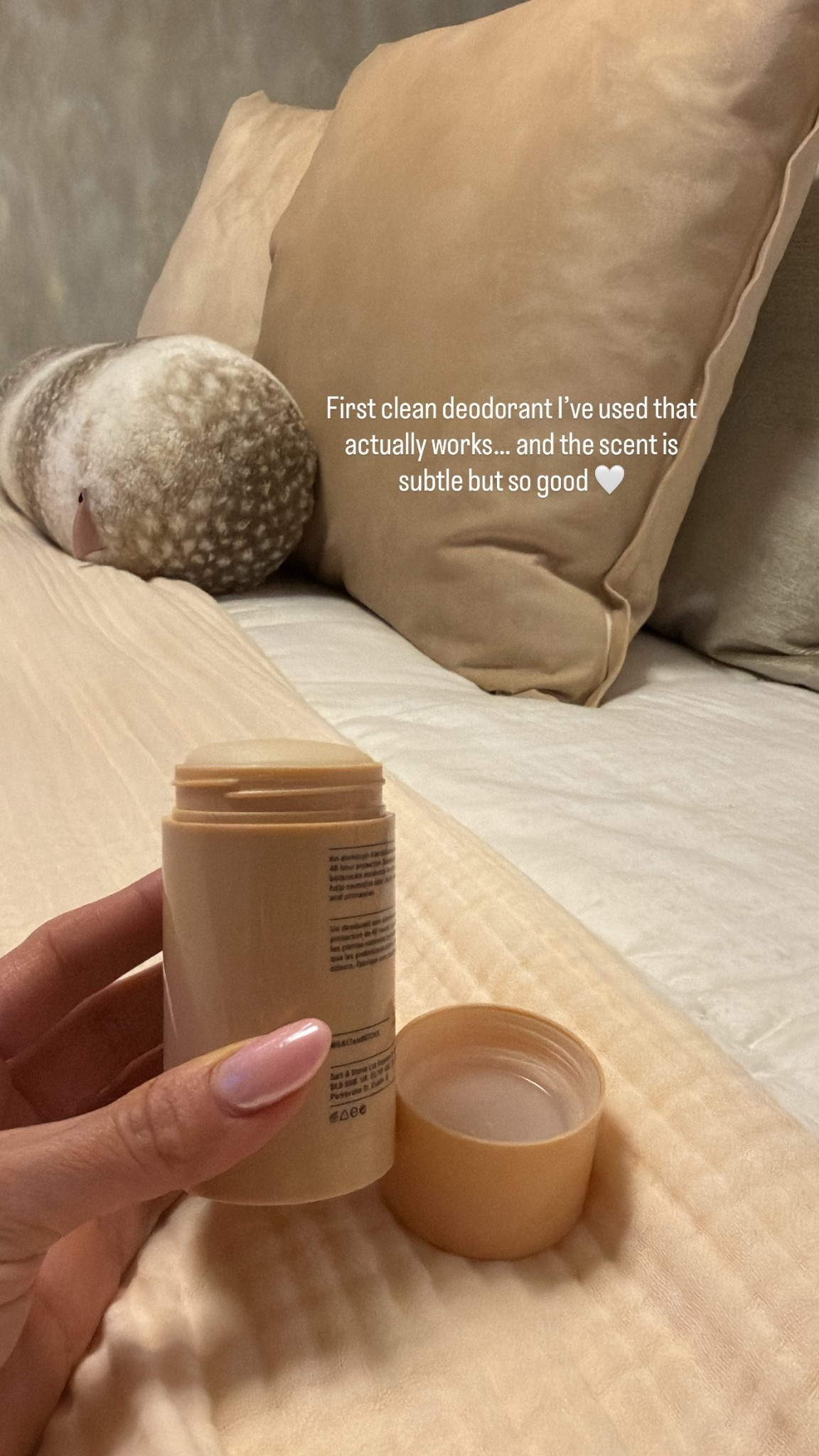 Best clean deodorant I’ve tried! The scent is so subtle, yet good! 

Salt & stone deodorant saffron & cedar 

#LTKgrwm #LTKBeauty #LTKActive