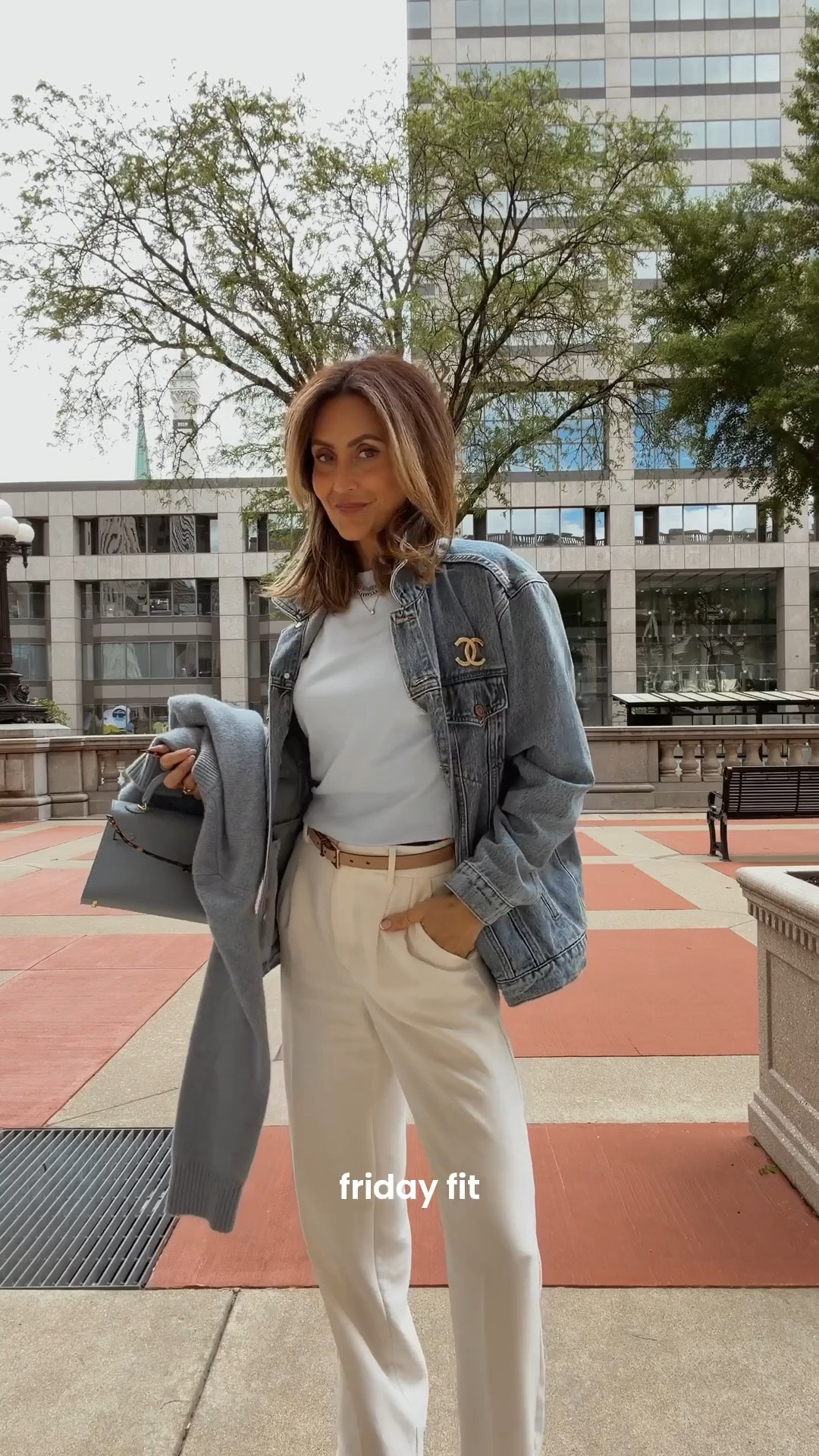 An easy formula I keep coming back to: denim + tailoring + and blue 💙✨ comment BLUE and I’ll send you links!

You know a piece is timeless when you’ve been wearing for years (since 2024) and it still looks as fresh and polished as when I first wore it! That is the case with these pants. Size 2. Oversized jacket is the best look for less, wearing a small. Tee is fitted through the waist and amazing quality 

#LTKgrwm #LTKdayinmylife #LTKootd