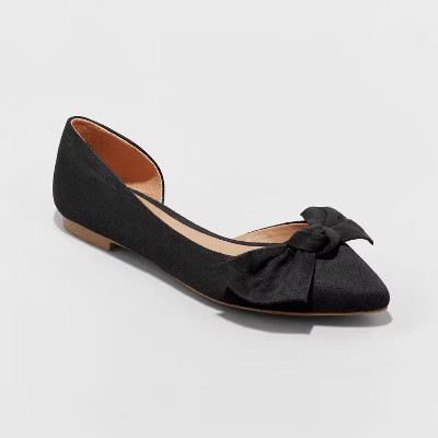 Women's Jayme Bow Ballet Flats - A New Day™ | Target