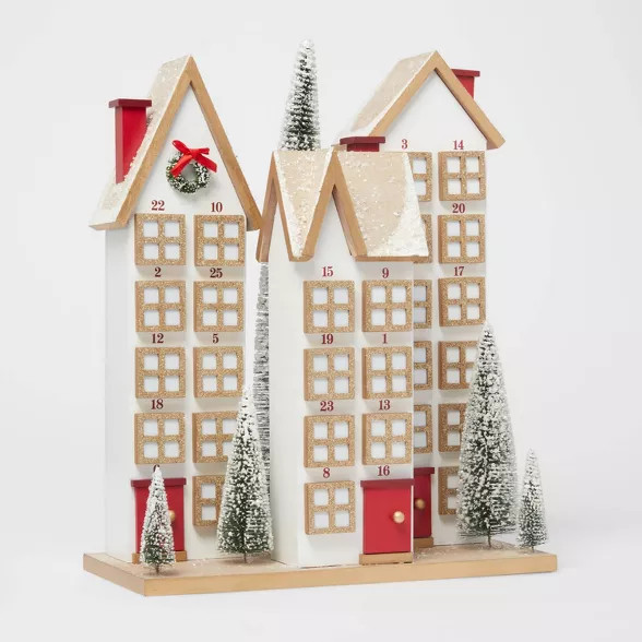 16" x 13" House Countdown Advent Calendar - Threshold™ | Target