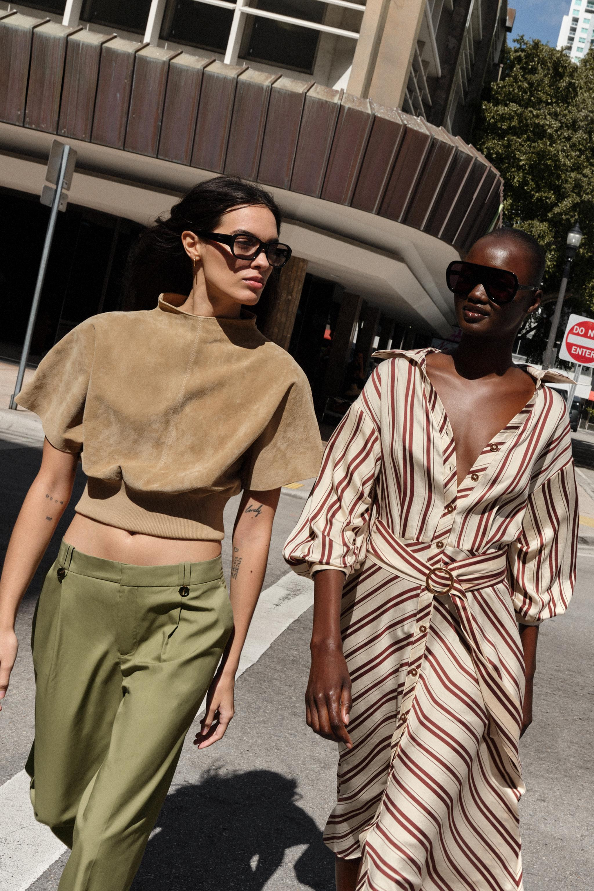 STRAIGHT LEG CHINO PANTS | Zara Canada