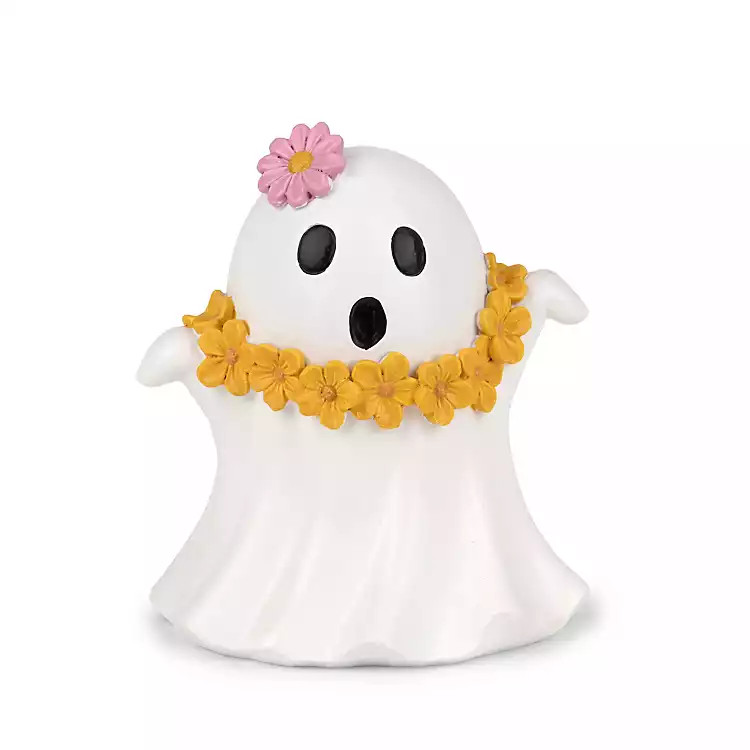 New! Taylor Ghost with Flowers | Kirklands
