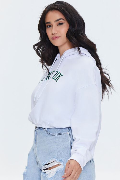 Plus Size Embroidered Montauk Hoodie | Forever 21 | Forever 21 (US)