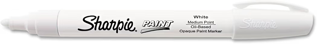 Sharpie Oil-Based Paint Marker -Medium Point -Medium Marker Point Type -White Ink -1/Each | Amazon (CA)