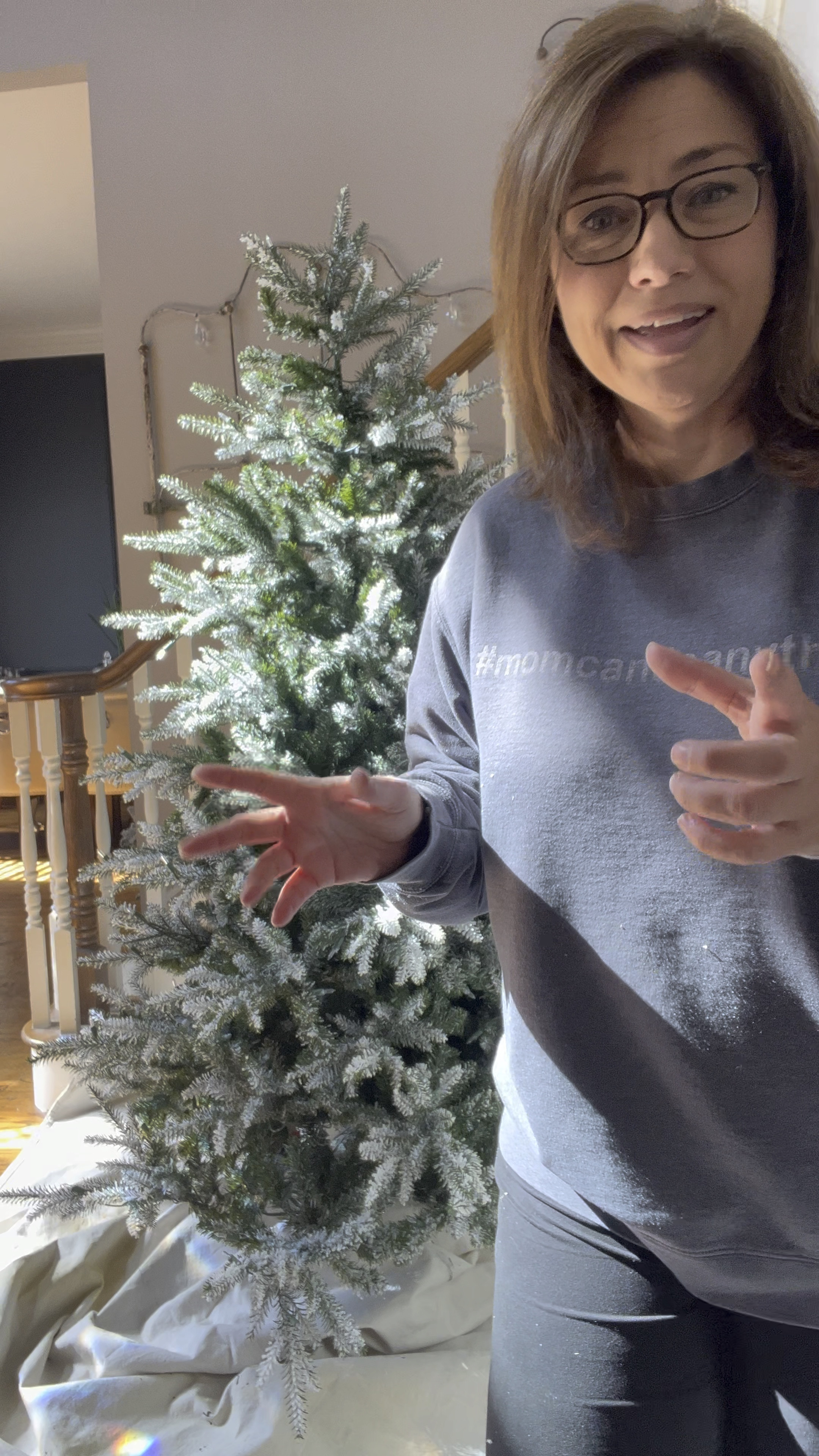 Starting on my reflock of my 6.5 foot Christmas tree.  

#LTKSeasonal #LTKHoliday #LTKhome