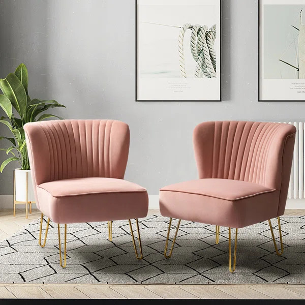 Celisha Velvet Side Chair | Wayfair North America