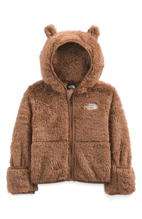 The North Face Baby Bear Full-Zip Hoodie in Toasted Brown at Nordstrom, Size 0-3M | Nordstrom