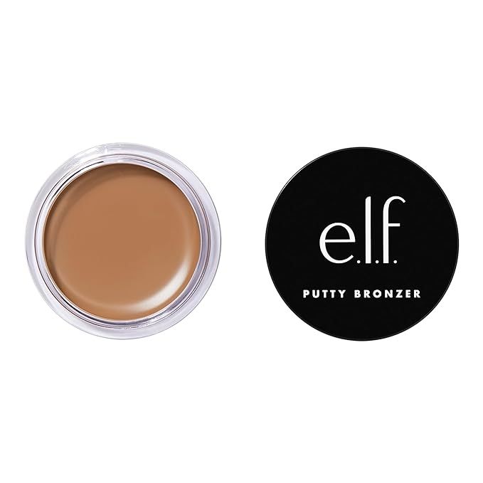 e.l.f. Putty Bronzer, Creamy & Highly Pigmented Formula, Creates a Long-Lasting Bronzed Glow, Inf... | Amazon (US)