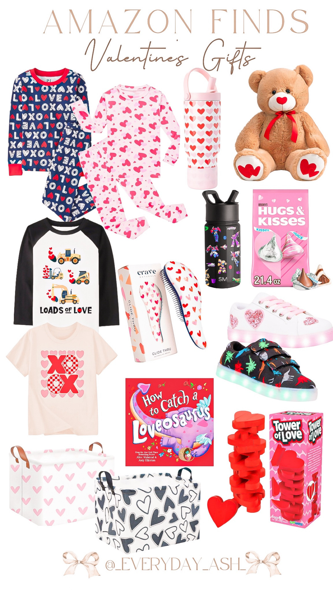 Valentine’s Day - gifts for kids 🩷💙

Kids pajamas, gifts for kids, boys pajamas, girls pajamas, teddy bear, valentines tshirt, hair brush, valentines gift baskets , kids sneakers, kids books, kids toys, gift basket 

#LTKFindsUnder50 #LTKKids #LTKGiftGuide
