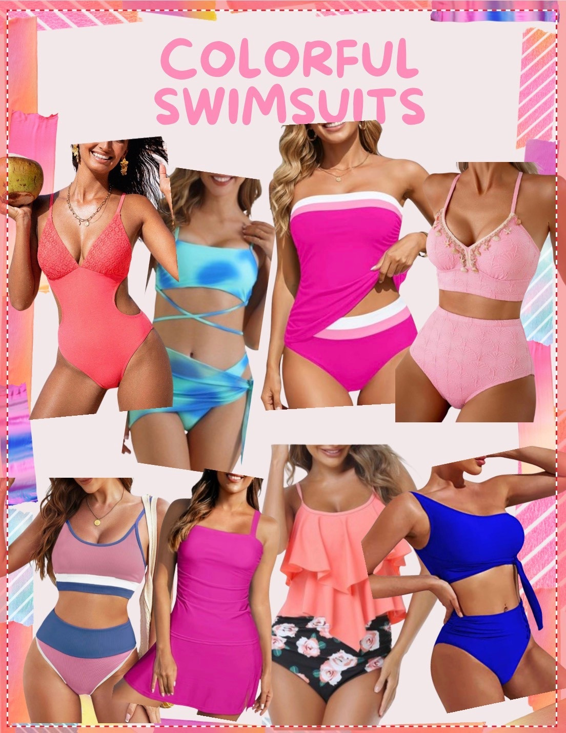 Have fun on your beach vacation with color! These pink and/or blue swimsuits will scream let’s play! #swimsuits #beachvacation #colorfulswimsuit

#LTKSwim #LTKSeasonal #LTKTravel