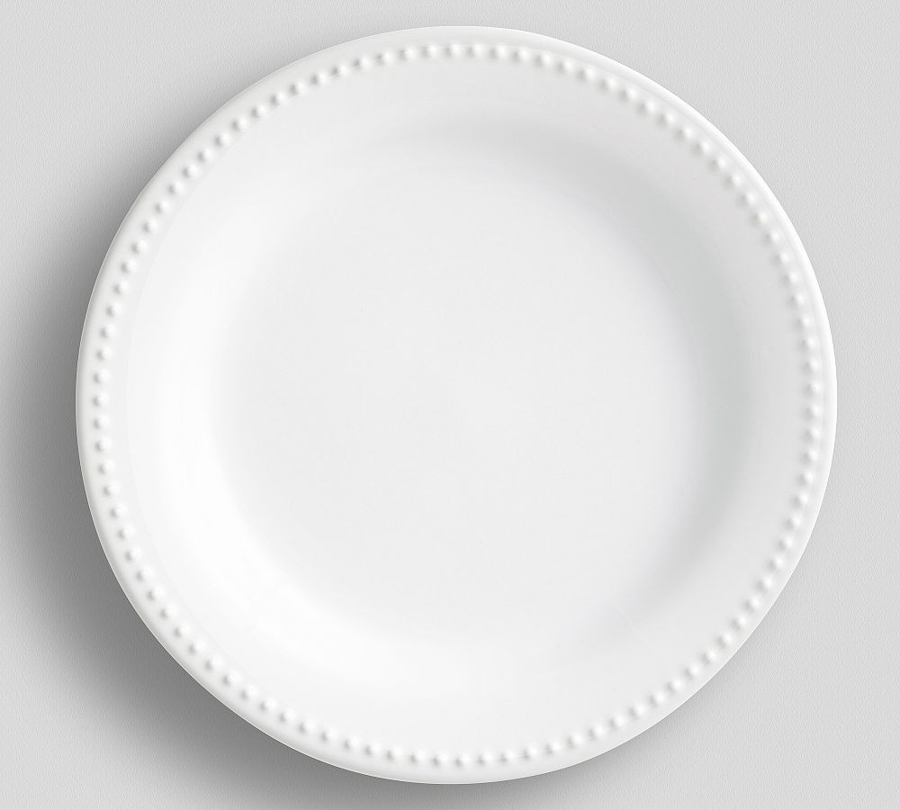 Emma Beaded Stoneware Dinner Plates | Pottery Barn (US)