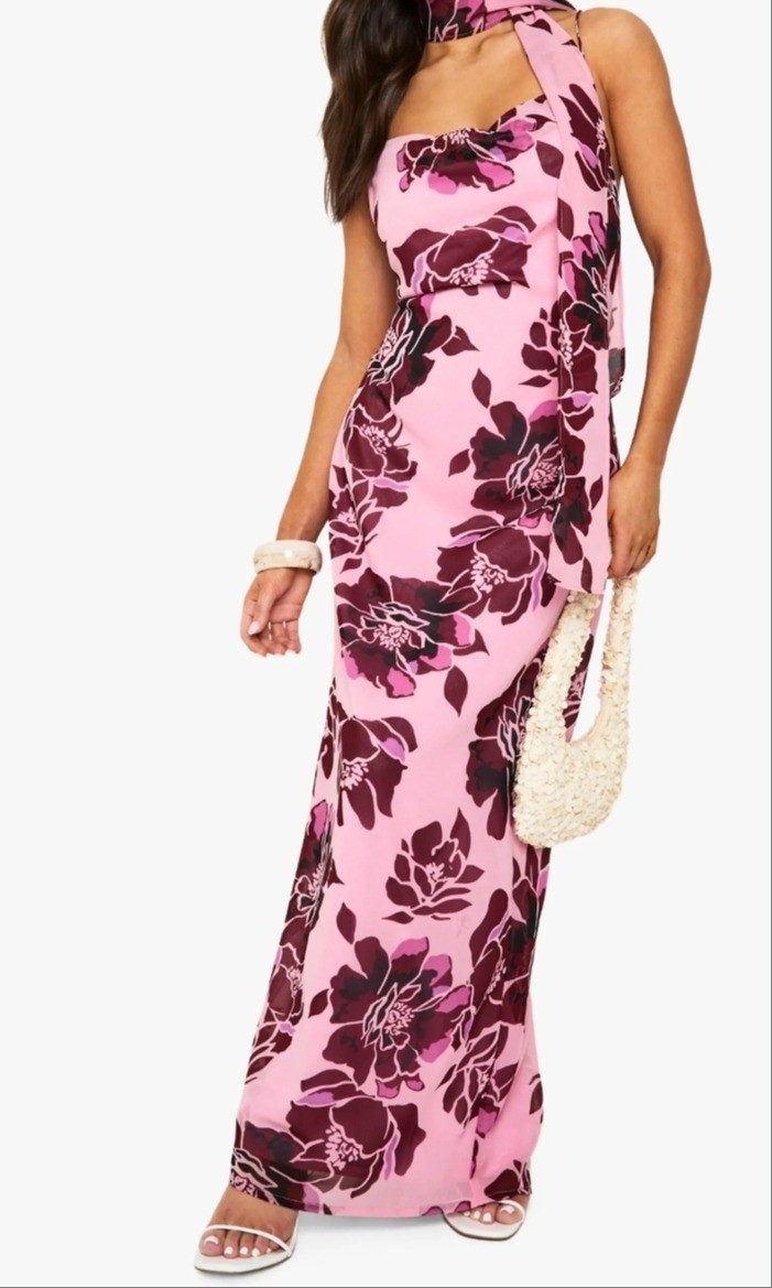 Purple petite floral maxi summer dress. Wedding guest dress 

#LTKPetite #LTKMidsize