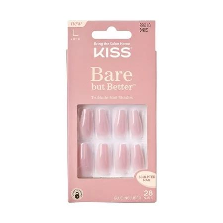 KISS - BARE-BUT-BETTER NAILS - BERRY NUDE | Walmart (US)