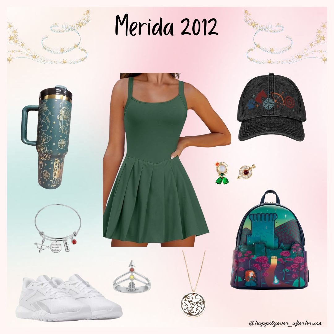 Merida athletic disney outfit! 🤍✨

#LTKFindsUnder100 #LTKTravel #LTKActive