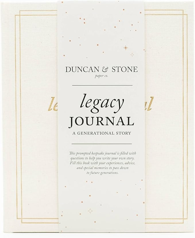 DUNCAN & STONE PAPER CO. Grandparents Legacy Journal (Ivory, 85 Pages) - Memory Journal For Paren... | Amazon (US)