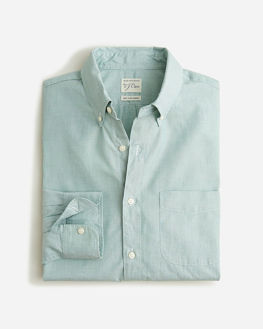 Slim Secret Wash cotton poplin shirt | J.Crew US